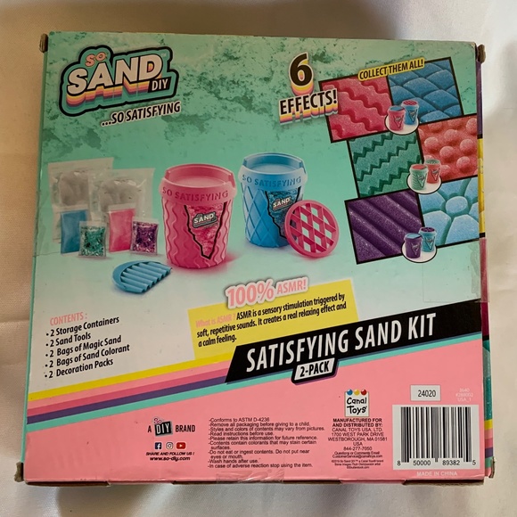 NIB!  So Sand DIY Kit!  Satisfying Sand Kit!  Stress Reliever! - Picture 6 of 10